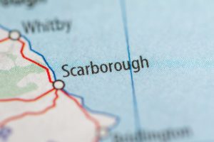 Scarborough on map showing fulfilment routes for logistics services.