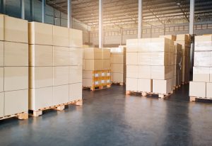 Warehousing in Cork offering pallet storage. 