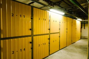 Small self-storage lockers ideal for students or personal items