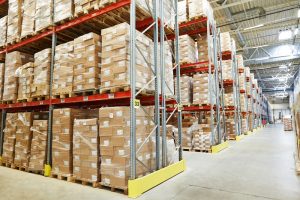 Warehousing in Paignton with racked pallet storage and fulfilment options.