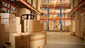 Large warehouse with pallet storage space in Clacton-on-Sea.