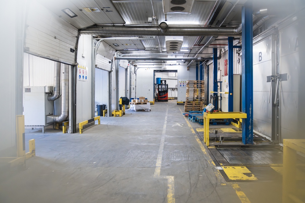 Loading docks of warehousing in Horsham which can be used for fulfilment.