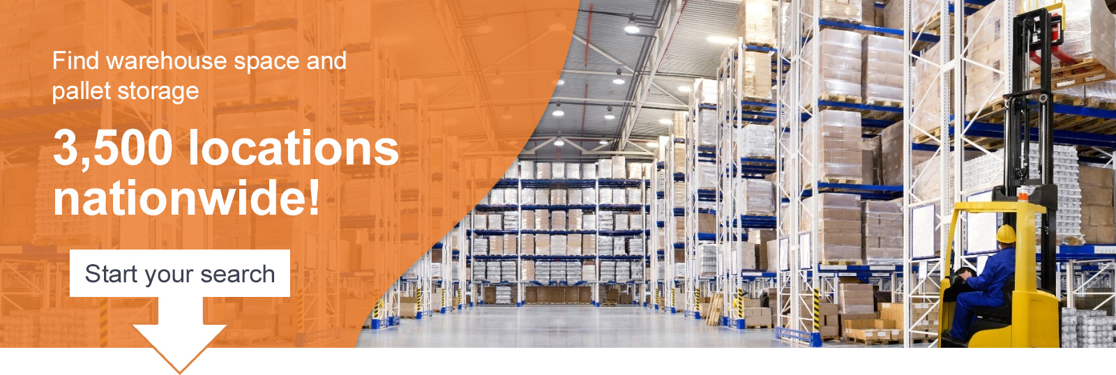 Find warehouse space nationwide.