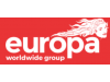 Logo for Europa Worldwide Logistics that offer space for bonded storage and brc warehousing in corby northamptonshire.