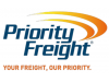 Logo for priority freight in Coventry offering warehousing and logistics.