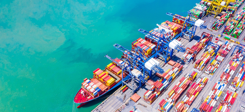 Port for overseas shipping 