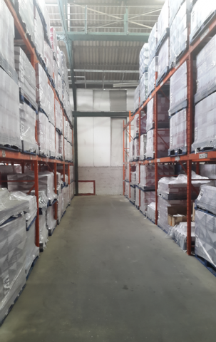 pallet storage from Verran Freight