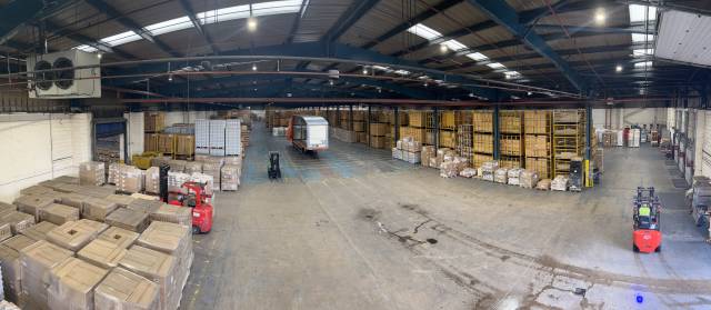 Midlands pallet storage in Bardon