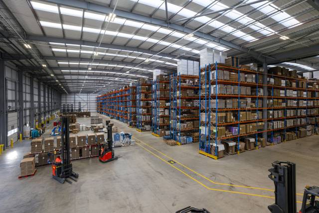 warehouse pallet storage in Burton Latimer