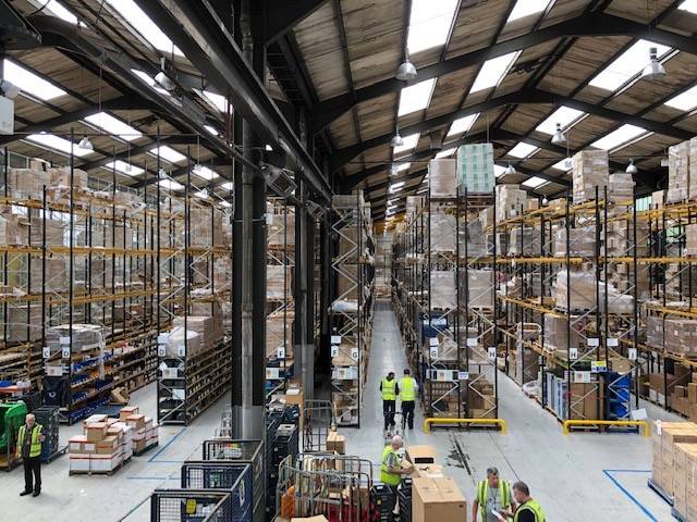 pallet storage warehouse in Newport
